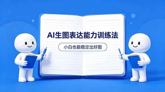 (18377期)AI生图不是做漂亮图,而是表达能力。这套方法让小白也能稳定出好图-航海圈