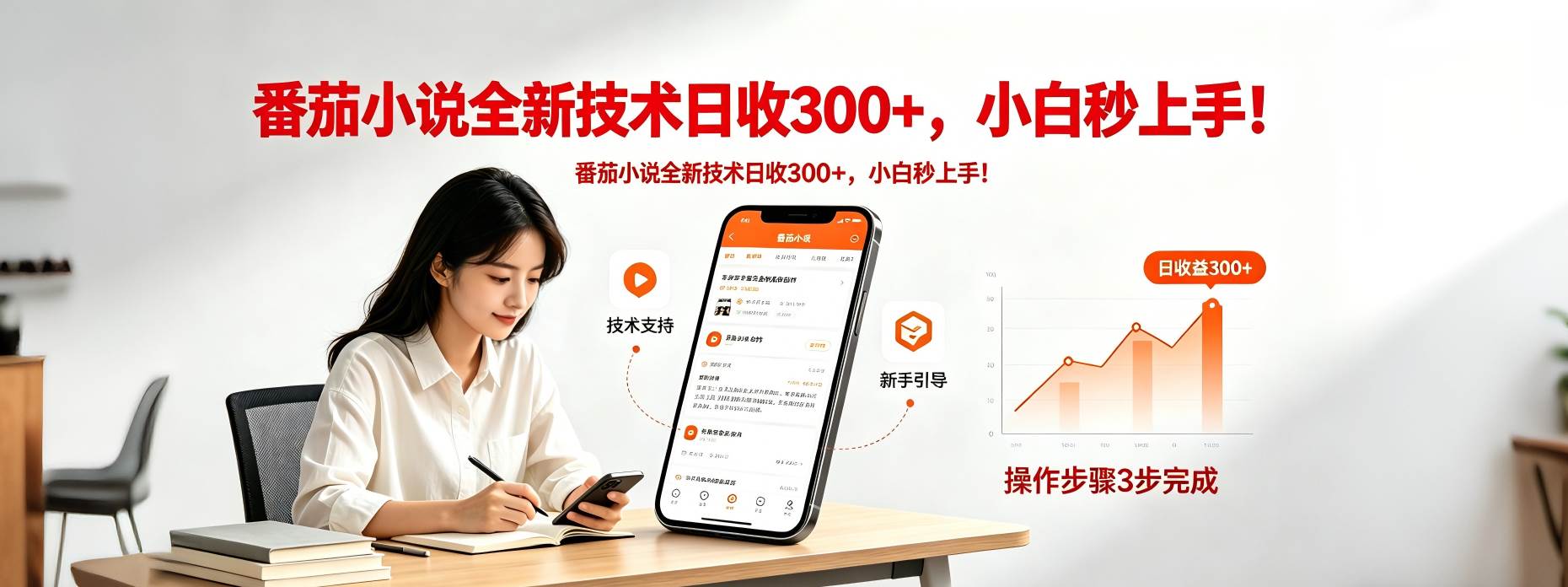 (18392期)番茄小说全新技术全新玩法!无脑日收300+-航海圈