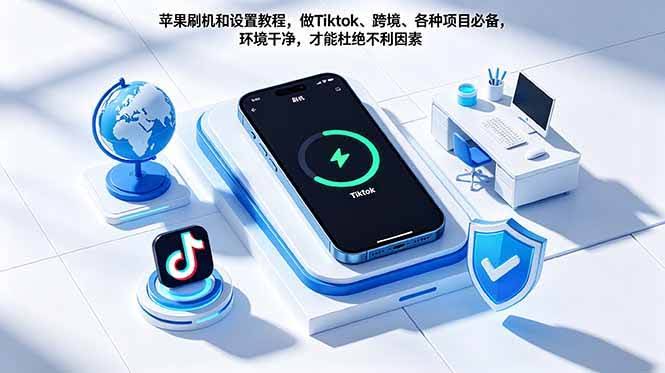（18558期）苹果刷机和设置教程，做Tiktok、跨境、各种项目必备，环境干净，才能杜绝不利因素-航海圈