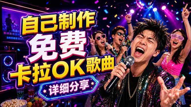 (18610期)免费卡拉OK歌曲制作全攻略:音轨分离字幕制作,零基础快速做出专业K歌视频-航海圈