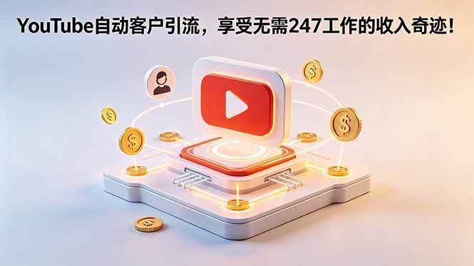 （18658期）YouTube 自动客户引流，享受无需 247 工作的收入奇迹！【原创双语字幕】-航海圈