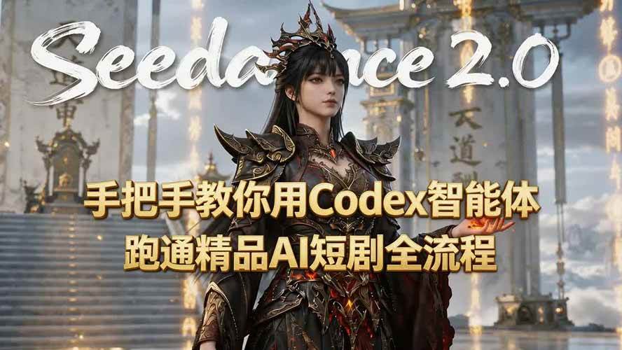 (19507期)手把手教你用Seedance2.0+Codex智能体跑通精品AI短剧全流程(附3种skill技能)-航海圈