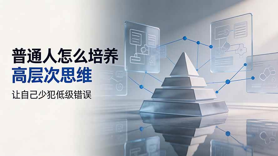 （19637期）付费文章：普通人怎么培养高层次思维，让自己少犯低级错误-航海圈