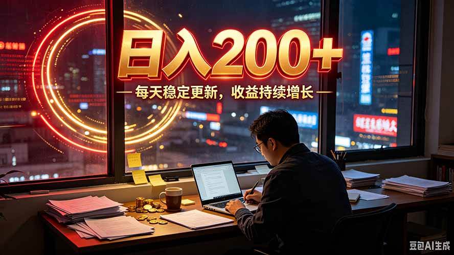 （19715期）番茄达人变现新玩法，全自动运行 每日300+-航海圈