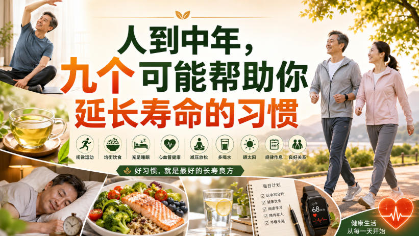 付费文章：人到中年，九个可能帮助你延长寿命的习惯-航海圈