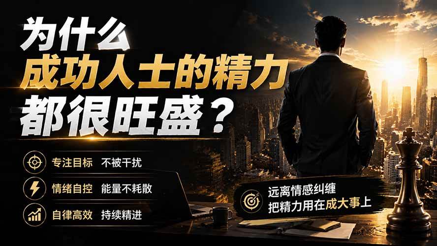 （19754期）付费文章：为什么成功人士的精力都很旺盛？-航海圈