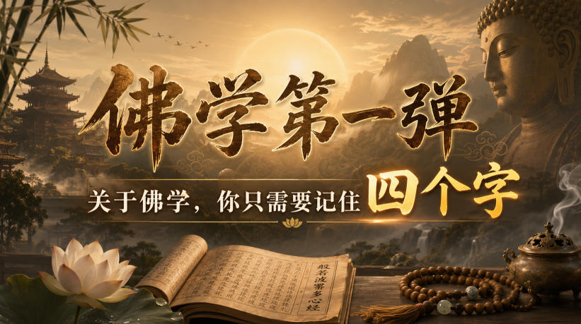 付费文章：佛学第一弹，关于佛学，你只需要记住四个字-航海圈