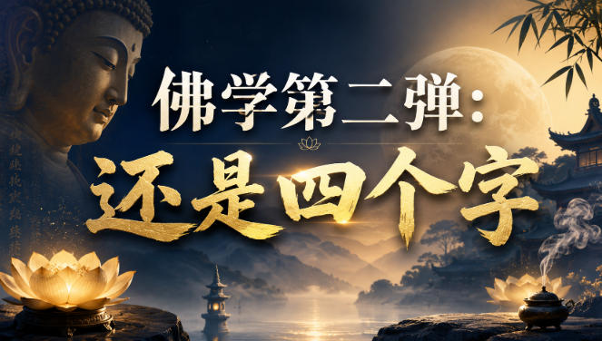 付费文章：佛学第二弹：还是四个字-航海圈