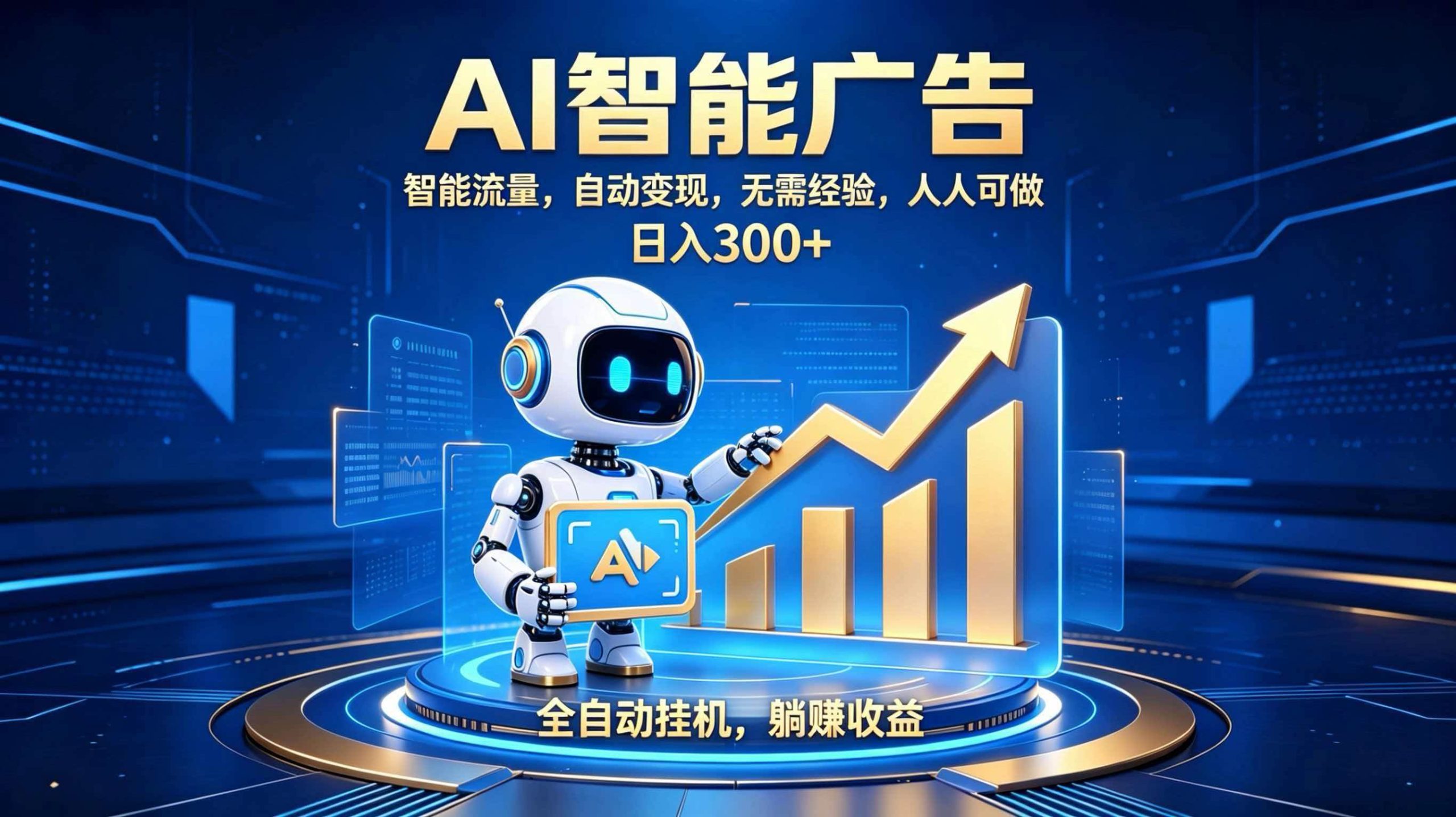(19848期)轻资产新赛道,全自动AI广告,打造持续收益-航海圈